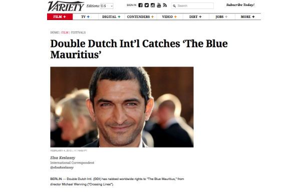 Double Dutch Catches “The Blue Mauritius”